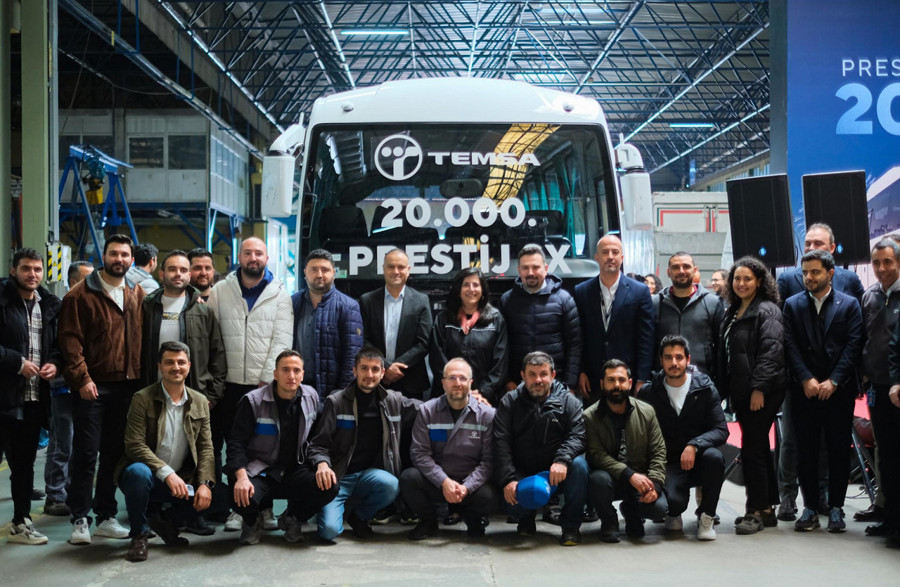 TEMSA, 20 bininci Prestij’i banttan indirdi