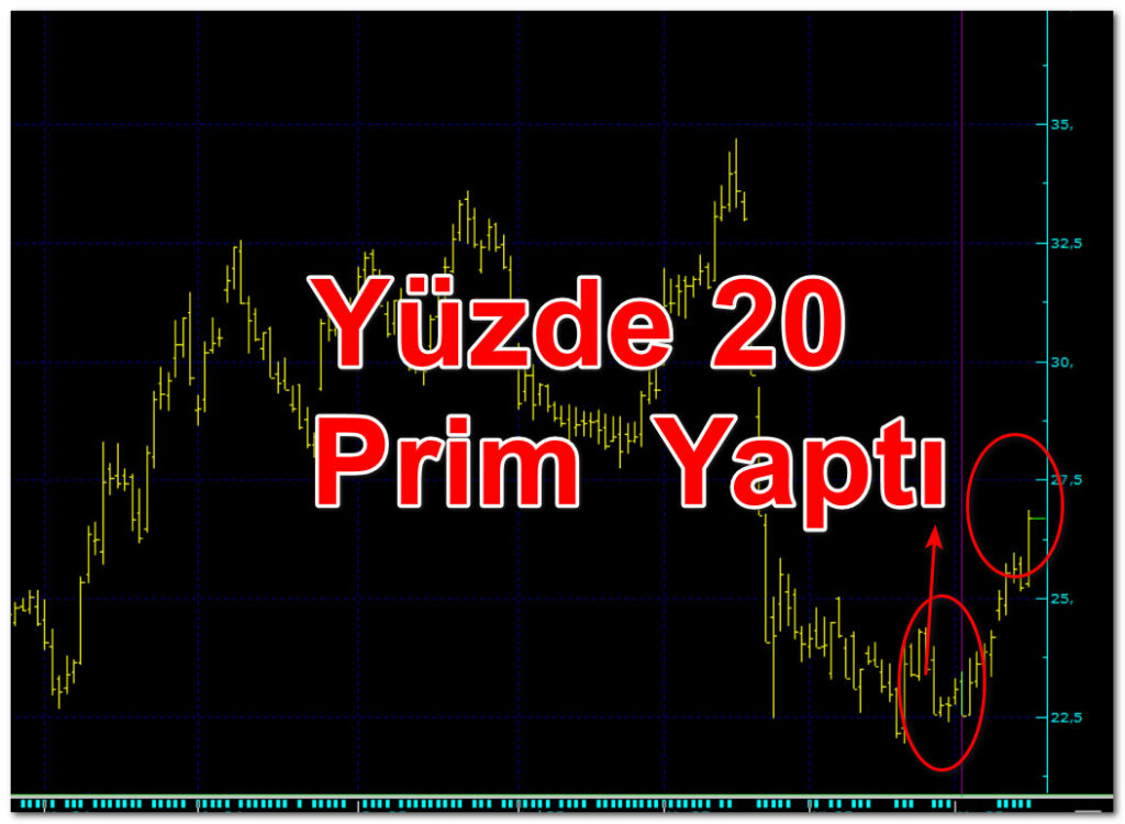 Son 10 günde satış iddiaları yüzde 20 prim yaptırdı.