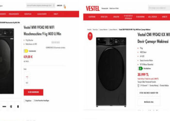 Vestel’den tepki çeken fiyat politikası! Türkiye ve Almanya fiyatı arasında 12 bin lira fark!