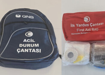 QNB’den 15 bin çalışanına deprem çantası