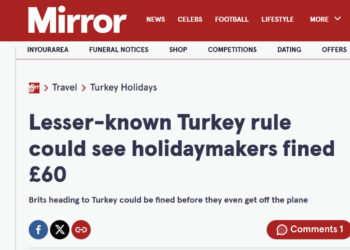 İngilizler Türkiye’de garip cezadan korkuyor