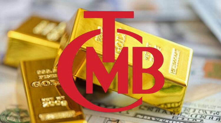 Altın düşünce Merkez Bankası rezervi sert düştü.