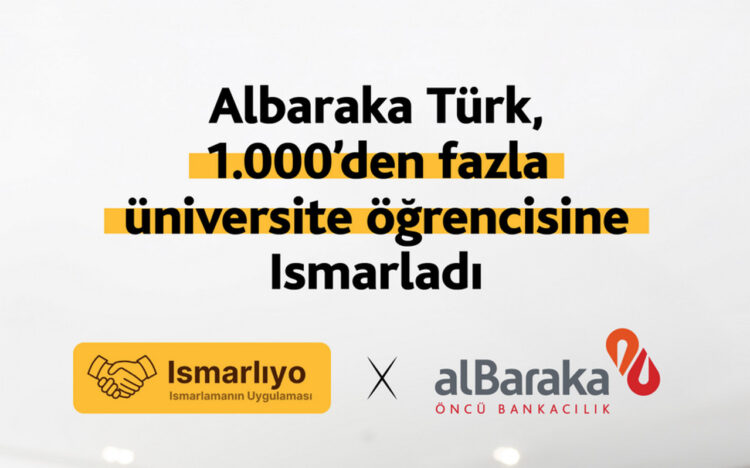 Albaraka Türk’ten Ismarlıyo platformuyla 1000’den fazla gence destek!