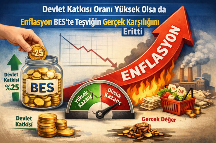 Yüksek Enflasyon Devlet Katkısını Eritti: BES’te Reel Kazanç Tartışması