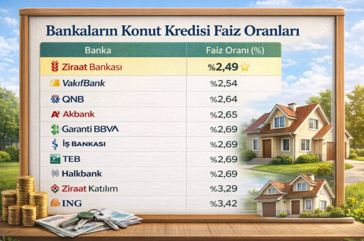 Konut Kredisi veren bankalar