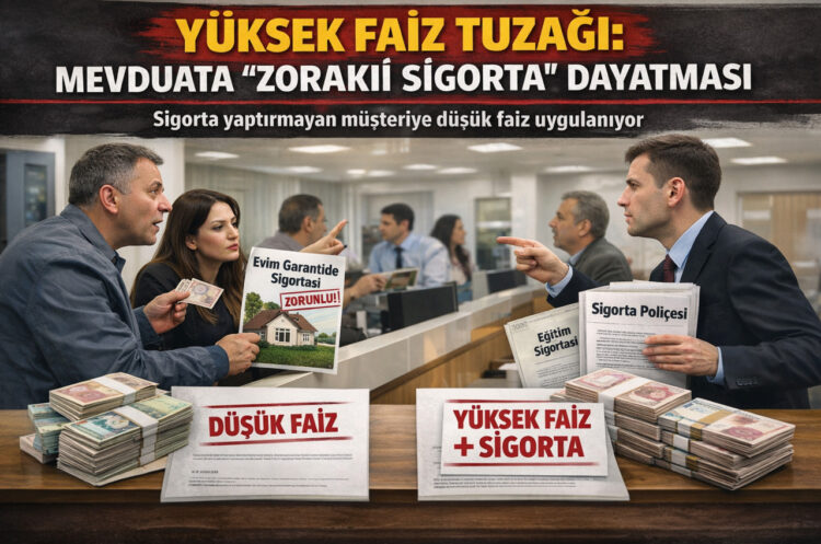 Yüksek faiz sigorta şartına bağlandı