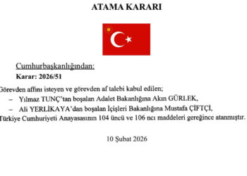 Kabinede sürpriz değişiklik: İçişleri ve Adalet Bakanları görevden alındı