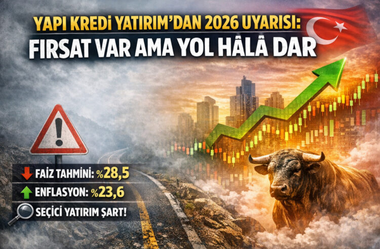 Yapı Kredi Yatırım’dan 2026 Uyarısı: Fırsat Var Ama Yol Hâlâ Dar