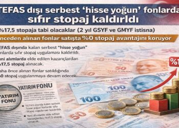 TEFAS dışı serbest “hisse yoğun” fonlarda sıfır stopaj kaldırıldı
