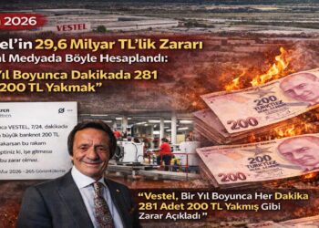 Vestel’in zararı sosyal medyada gündem oldu: “Bir yıl boyunca dakikada 281 adet 200 TL yakmak”