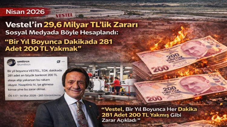 Vestel'in zararına tepkiler büyüyor.