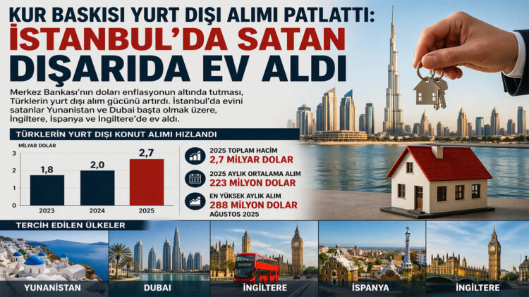 İstanbul'da evini satan yurtdışına koştu!