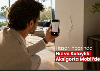 Hasar İhbarında Hız ve Kolaylık Aksigorta Mobil’de
