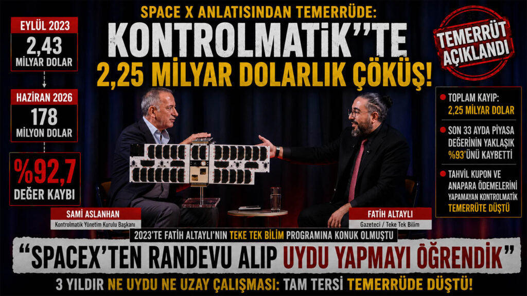 “Uzaya Çıkamadı, Borcunu Ödeyemedi: Kontrolmatik’te Büyük Çöküş”