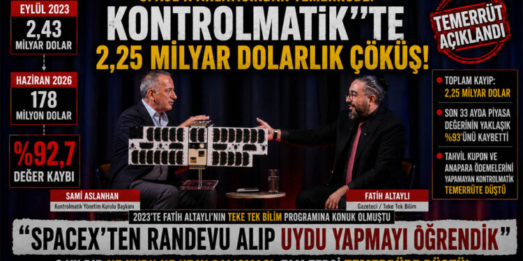 “Uzaya Çıkamadı, Borcunu Ödeyemedi: Kontrolmatik’te Büyük Çöküş”