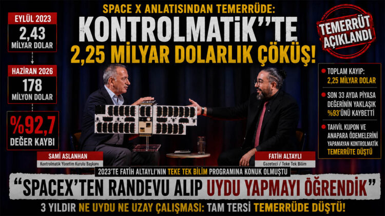 “Uzaya Çıkamadı, Borcunu Ödeyemedi: Kontrolmatik’te Büyük Çöküş”