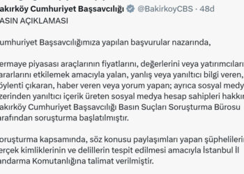 Bakırköy Cumhuriyet Başsavcılığı’ndan sermaye piyasası soruşturması