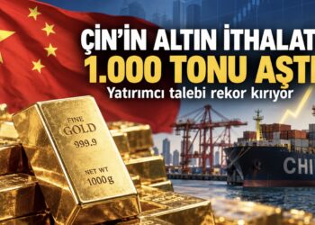 Çin’in altın ithalatı 1.000 tonu aştı: Yatırımcı talebi rekor kırıyor
