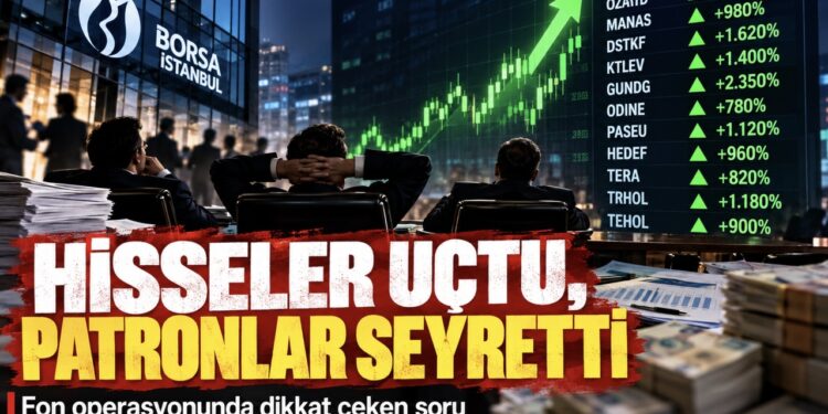Patronlar adeta seyretti.