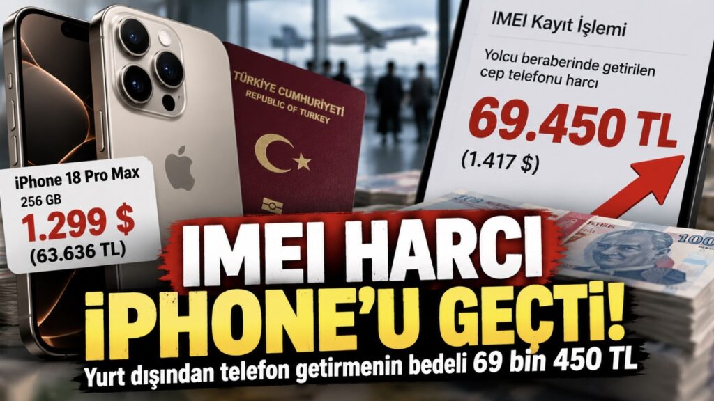 IMEI harcı 12 yılda 528 kat arttı: Artık iPhone’dan daha pahalı