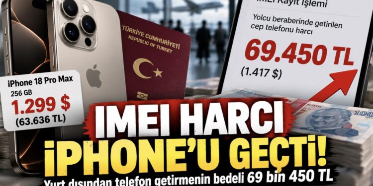 IMEI harcı 12 yılda 528 kat arttı: Artık iPhone’dan daha pahalı
