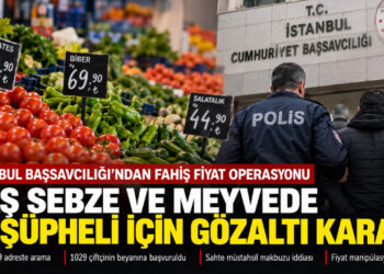 Yaş sebze ve meyvede fahiş fiyat operasyonu: 41 şüpheli hakkında gözaltı kararı