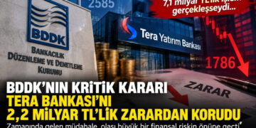 BDDK’nın freni Tera Bankası’nı kurtardı: 7,1 milyar TL’lik işlem gerçekleşseydi zarar 2,2 milyar TL olacaktı