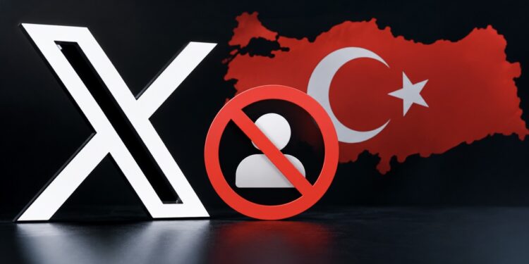 X de 5 hesap kapğatıldı.