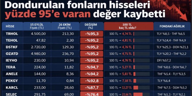 Asıl zararı hisse yatırımcısı yazdı.