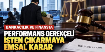 Bankacılık ve finansta performans gerekçeli işten çıkarmaya emsal karar